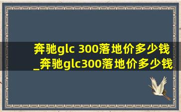 奔驰glc 300落地价多少钱_奔驰glc300落地价多少钱(低价烟批发网)